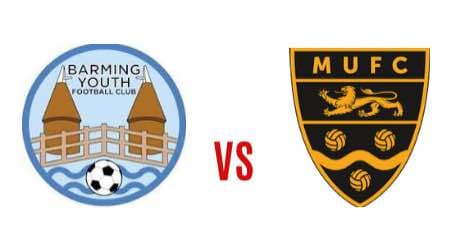 U16 AWAY vs Barming Youth (KENT CUP)