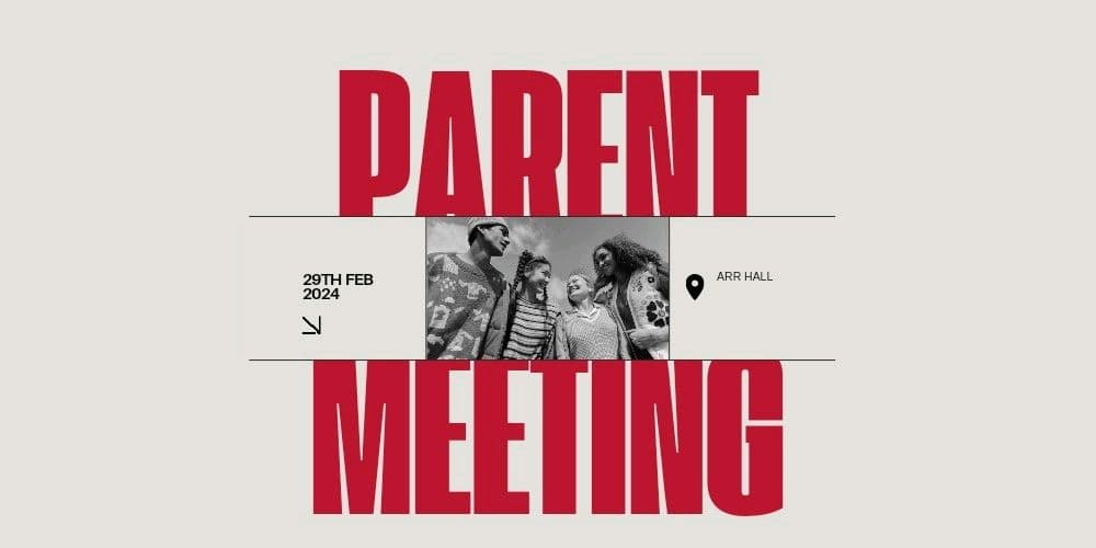 Parents Meeting tonighr