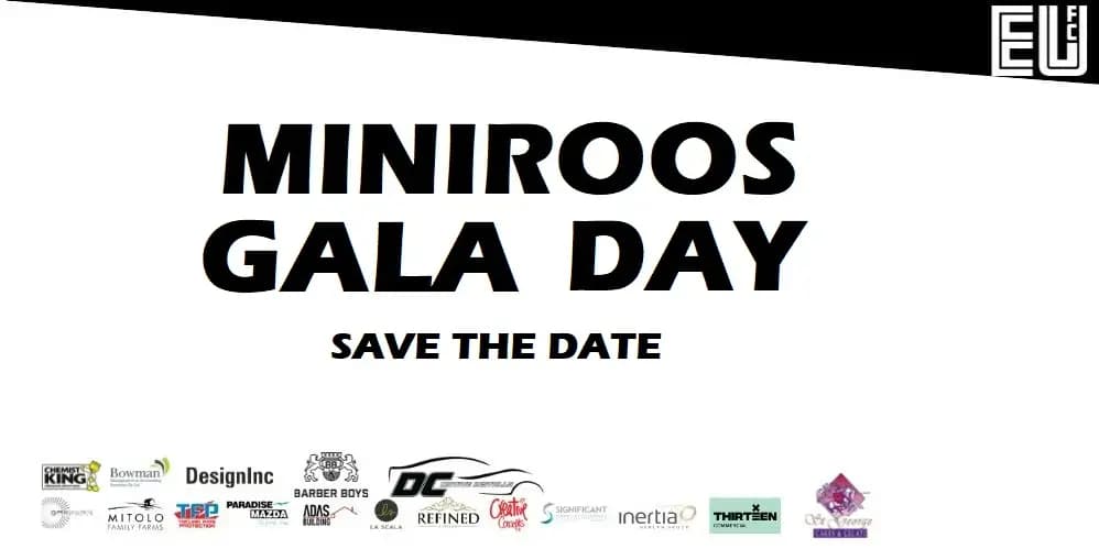 Miniroos Gala day - Save the date