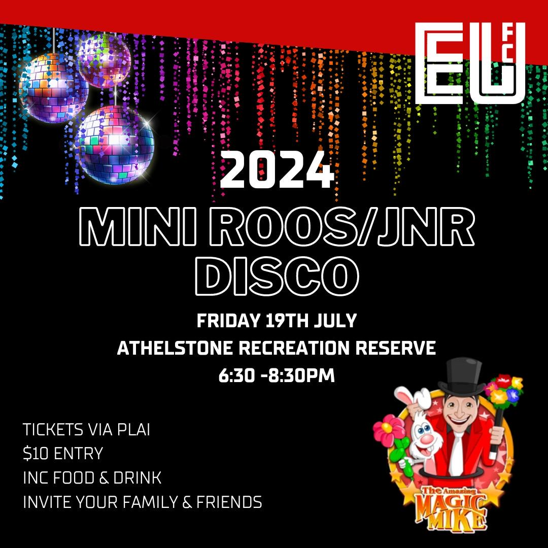 2024 Miniroos and Junior Disco