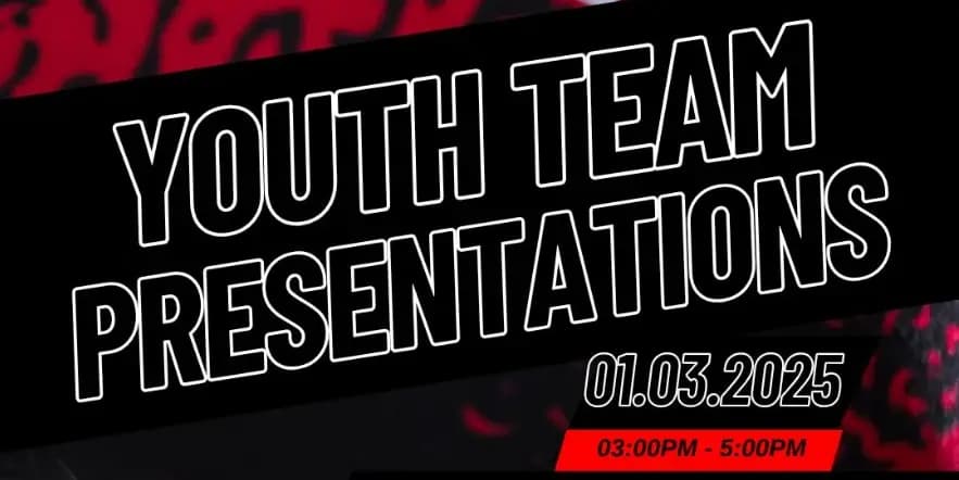 Youth Season Launch - Thursday Night 6th March