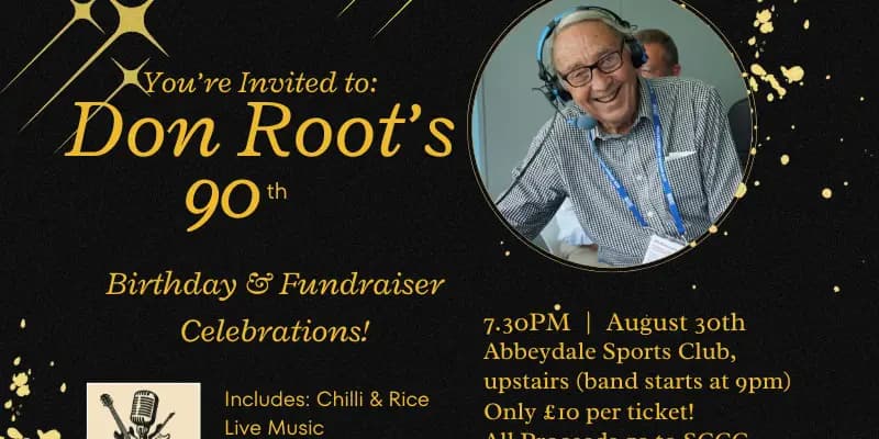 You're Invited: Don Root’s 90th Birthday Celebration & Club Fundraiser!