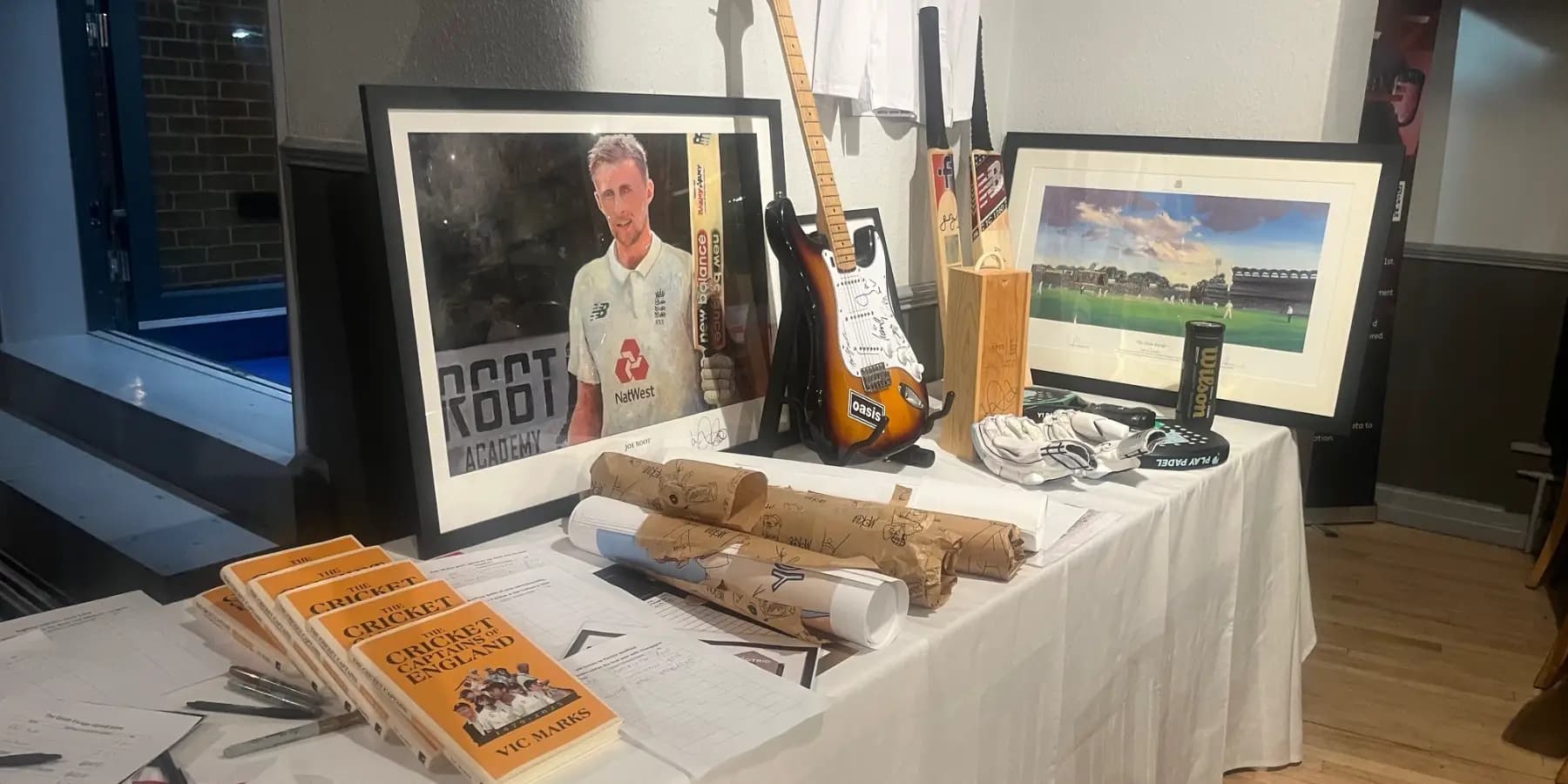 Thank you: Joe Root Dinner Success
